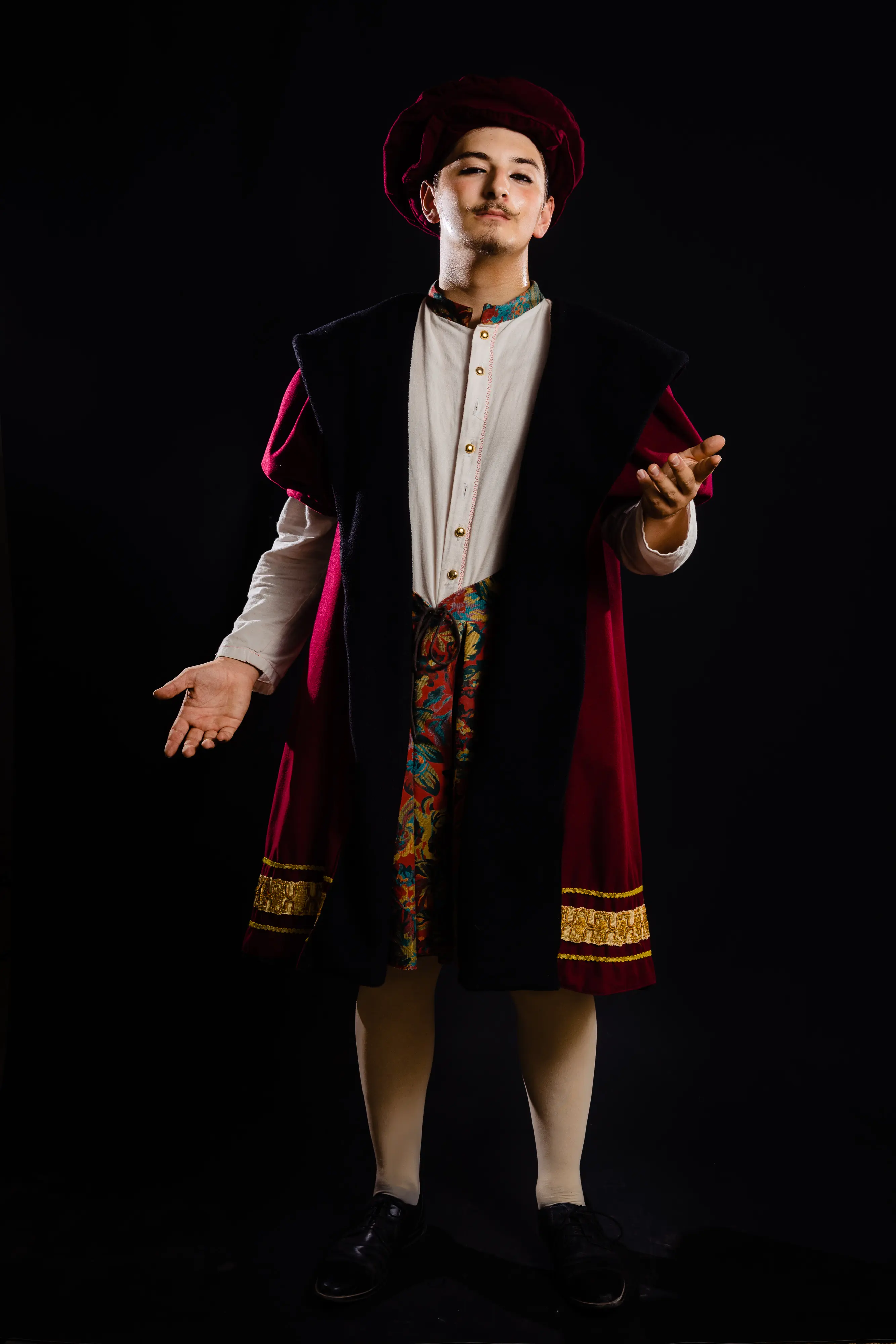 Amaury à la compagnie des Hallebardiers