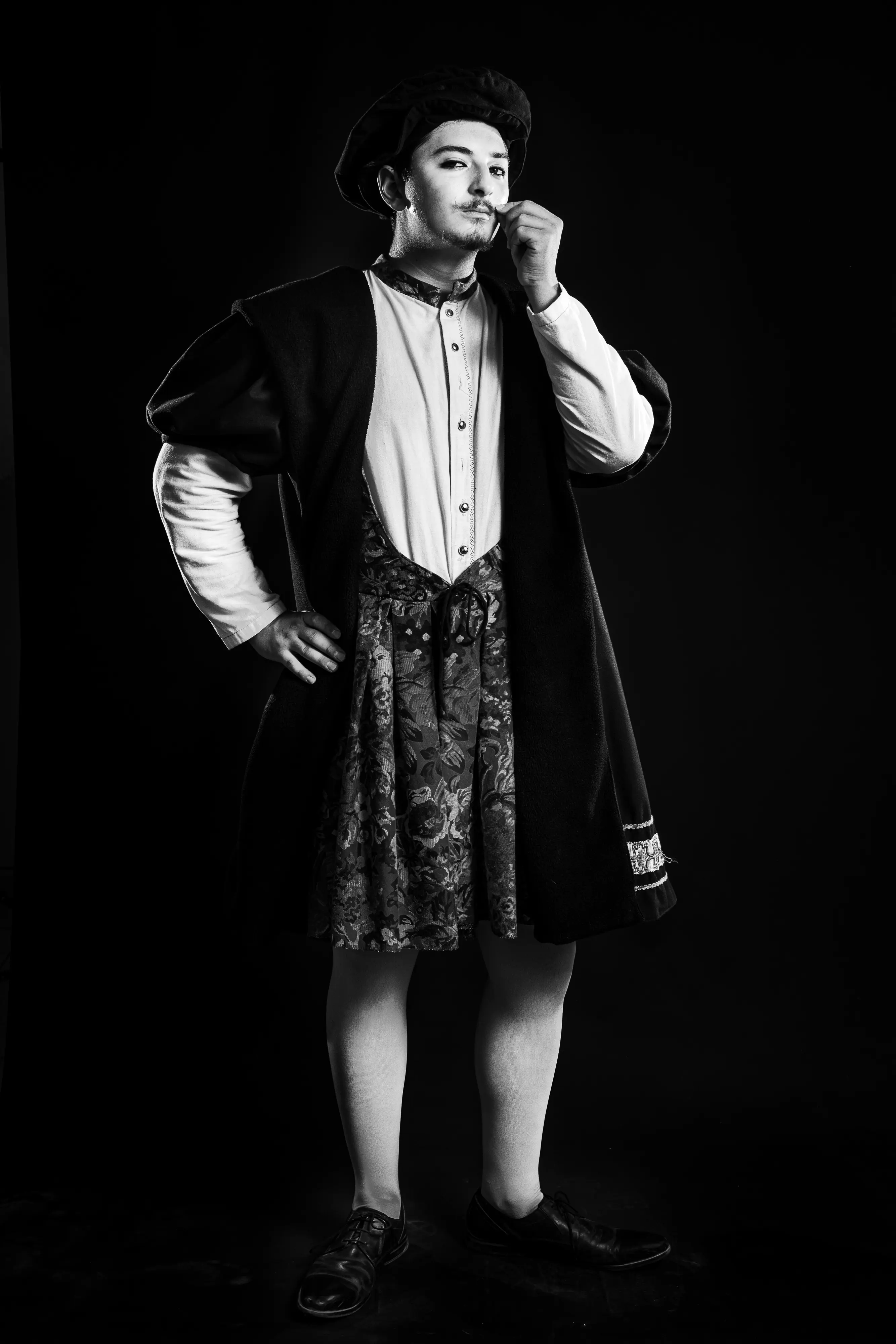 Amaury à la compagnie des Hallebardiers